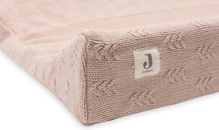 Immagine prodotto Jollein Fodera per cuscino fasciatoio in maglia di grano (50 x 70 cm)