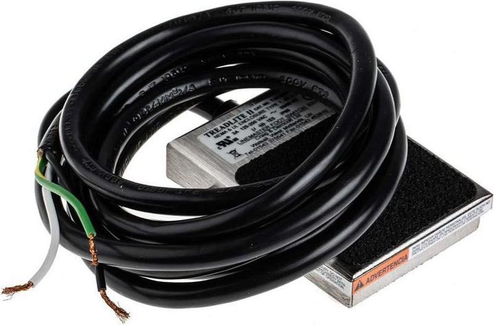 Actual product image Rs Pro Foot switch, Ssteel IP68 w/cordset