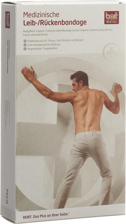 Image du produit Bort Medical ceinture de maintien dos élastique blanc (3)