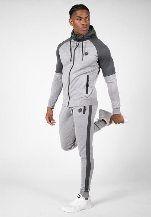 Immagine prodotto Gorilla Wear Giacca da ginnastica Sullivan Grigio (XXL)