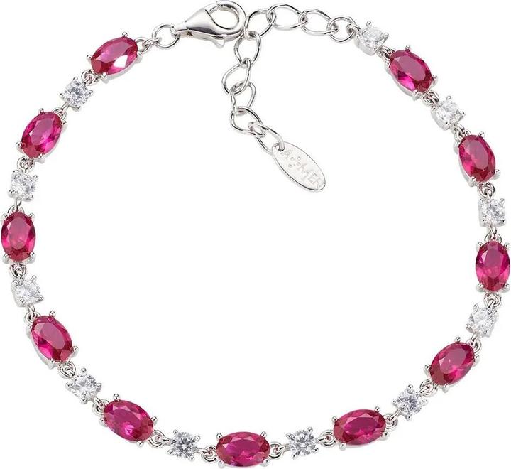 Produktbild Amen Oval Cut Tennis Armband (19 cm, Silber 925)