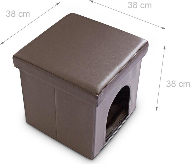 Immagine prodotto Relaxdays Cuccia per cani e gatti pouf sgabello