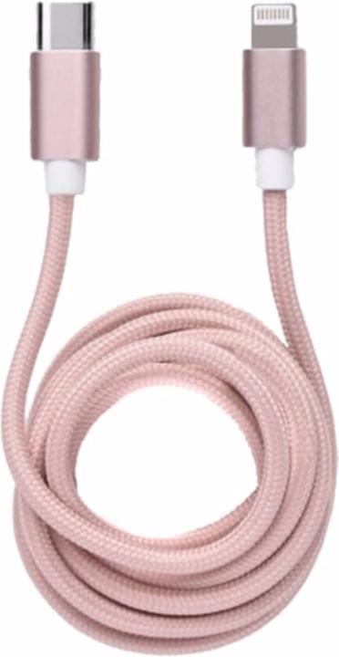 LuMee Quick Lightning Charge USB-C/ Lightning Cable for iPads/ Smartphones Rose (1.20 m, USB 3.0)