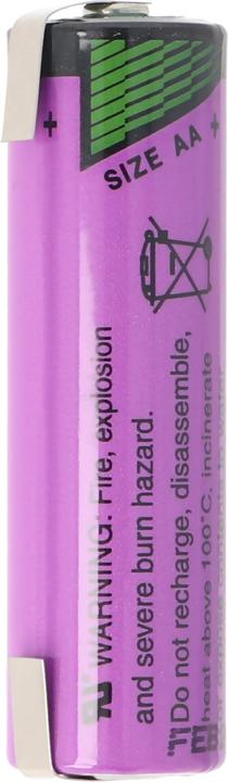 Produktbild Tadiran Batterie SL-760/T mit Lötfahnen in U-Form (1 Stk., AA, 2200 mAh)