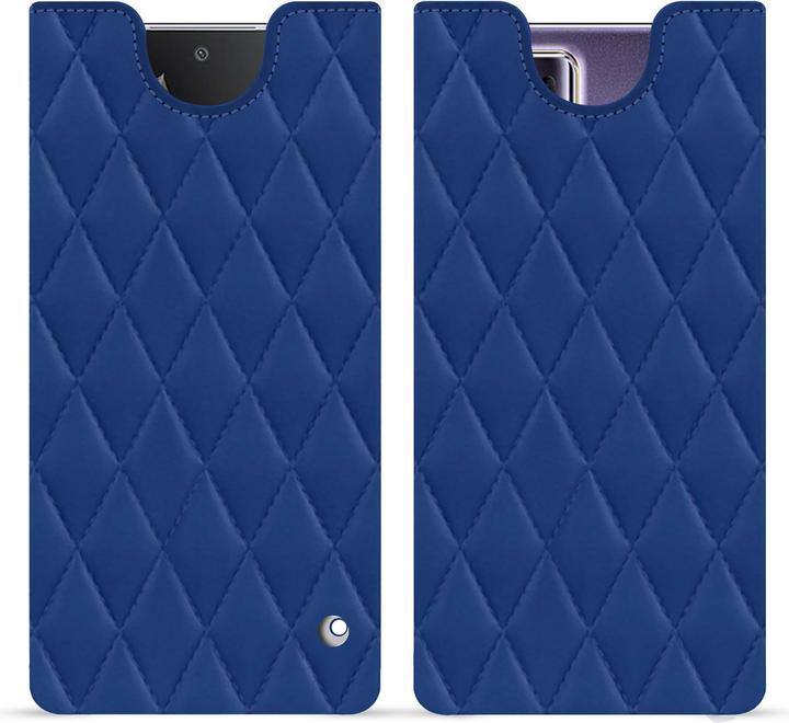 Bleu océan - Couture ( Nappa - Pantone #15458a)