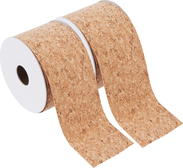 Produktbild VBS Kork-Band "Granulat", selbstklebend, 4 x 300 cm, 2 Stück (40 mm)