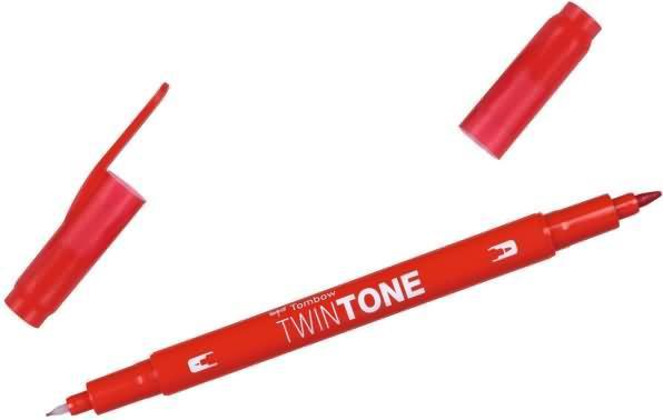 Image du produit Tombow Feutres de coloriage Twintone (25, Red, 1 x)