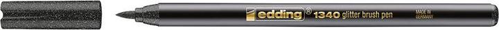 Produktbild Edding Brush pen 1340 Glitter schwarz (glitzerfarben)