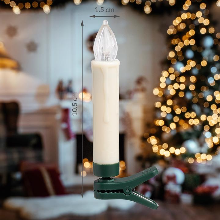 Produktbild Monzana Weihnachtsbaumkerzen (1 x)