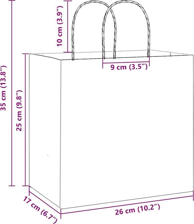 Produktbild VidaXL Petrona (Geschenkbox, 50 x)