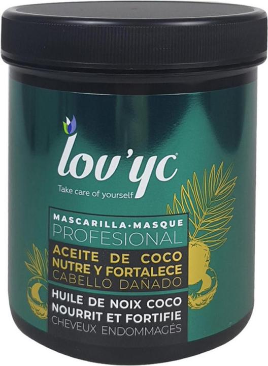 Immagine prodotto Lov'yc Maschera professionale per capelli all'olio di cocco per nutrire e riparare i capelli danneggiati (700 ml)