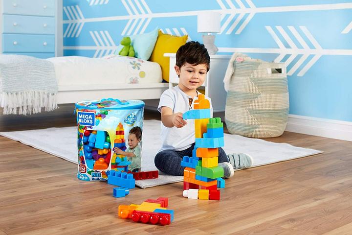 Produktbild Mega Bloks Bausteinebeutel bunt (80 Teile)
