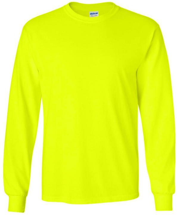 Gildan Ultra TShirt mit Rundhalsausschnitt langärmlig (S)