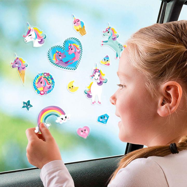 Actual product image Totum Eenhoorn Raamstickers