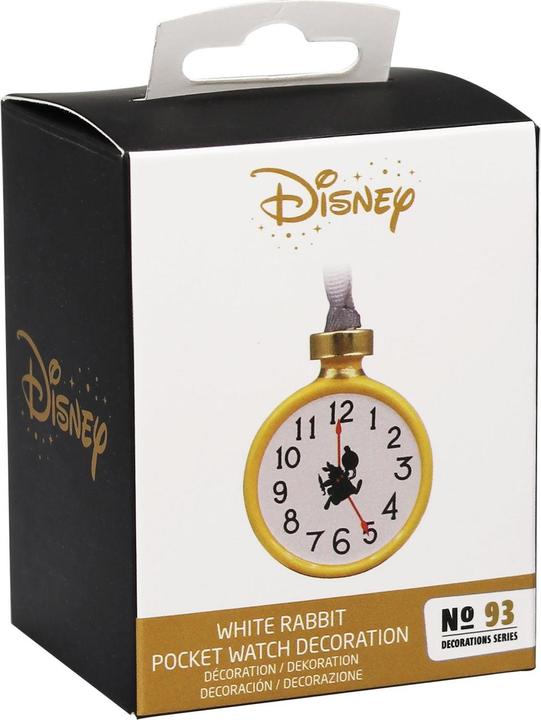 Actual product image Vision ALICE AU PAYS DES MERVEILLES - Montre Doré - Décoration (1 -part)