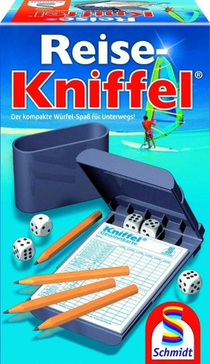 Produktbild Schmidt Spiele Reise-Kniffel mit Zusatzblock (Deutsch)