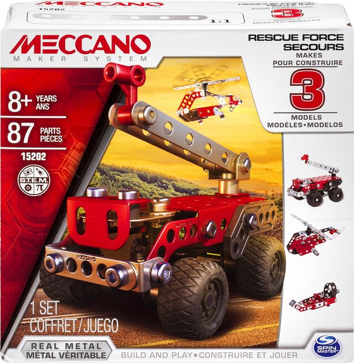 Image du produit Meccano Camion de pompiers multimodèle