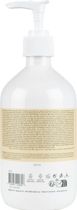 Produktbild Abena Handcreme, 21% Fettgehalt, Unparfümiert, 500 ml (500 ml)