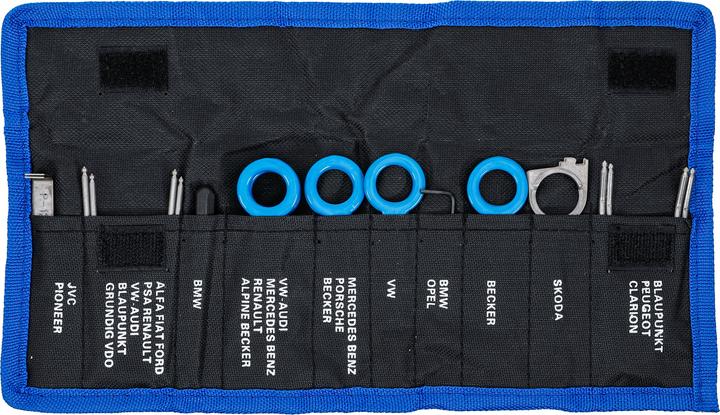 Actual product image BGS Radio Removal Tool Set | 18 pcs.