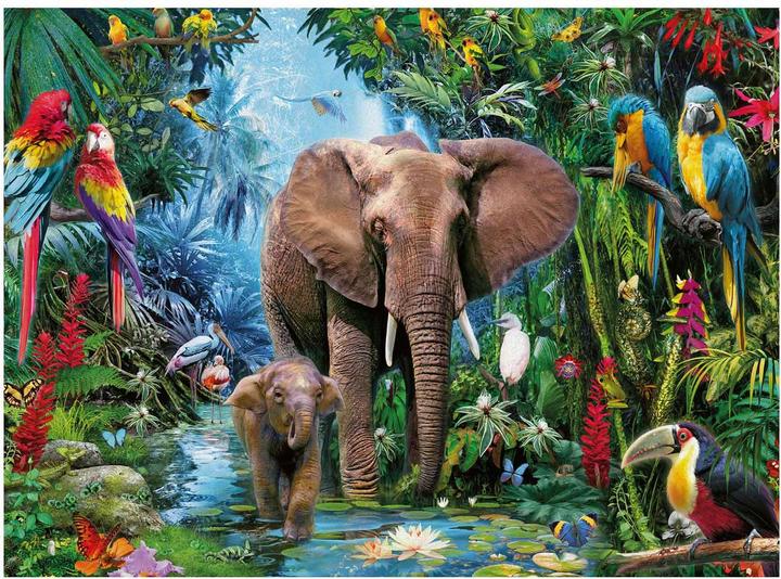Image du produit Ravensburger Les éléphants dans la jungle (150 pièces)