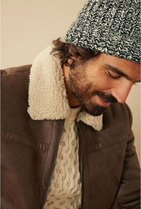Produktbild La Redoute Collections Zopfstrickpullover Signature mit Rundhalsausschnitt (L)