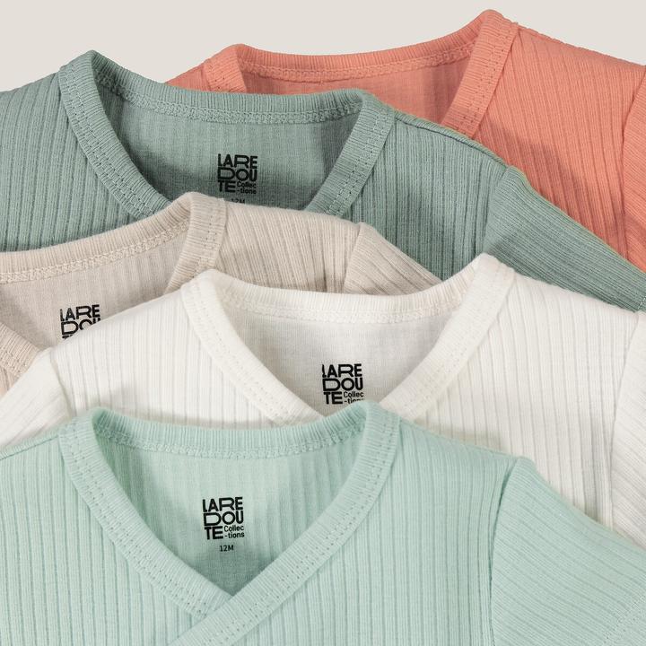Produktbild La Redoute Collections 5er-Pack kurzärmelige Bodys (60)