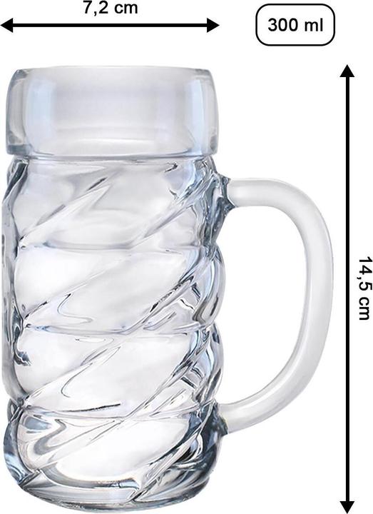 Actual product image Stölzle Beer Mugs Diamond (0.30 l, 6 x)