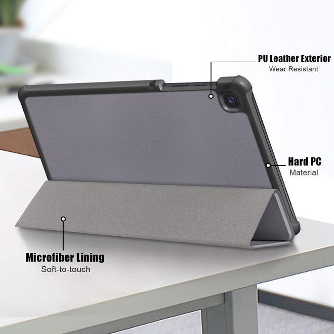Actual product image MU Classic Triple foldable leather cover (Galaxy Tab A7 Lite 8.7)