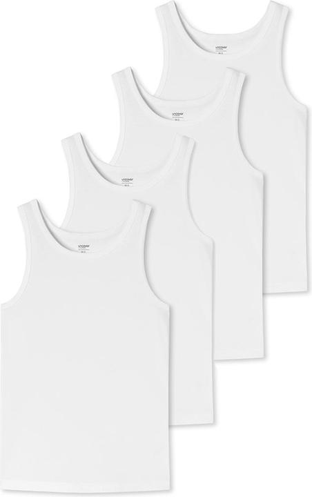 Image du produit Uncover by Schiesser Lot de 4 maillots de corps / débardeurs basiques (XL)