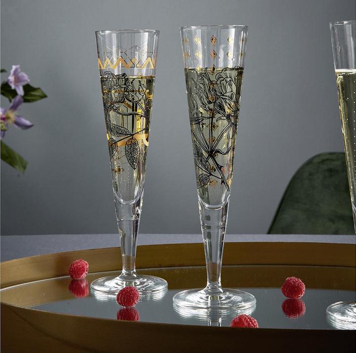 Produktbild Ritzenhoff Champagnerglas Goldnacht (20.50 cl, 1 Gläser, Sektgläser)