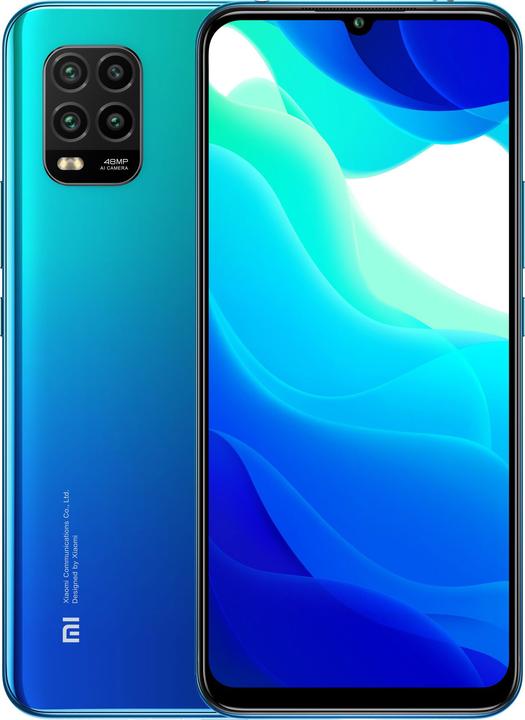 Xiaomi Mi 10 Lite 5G (128 GB, Aurora Blue, 6.57", Dual SIM, 48 Mpx, 5G)