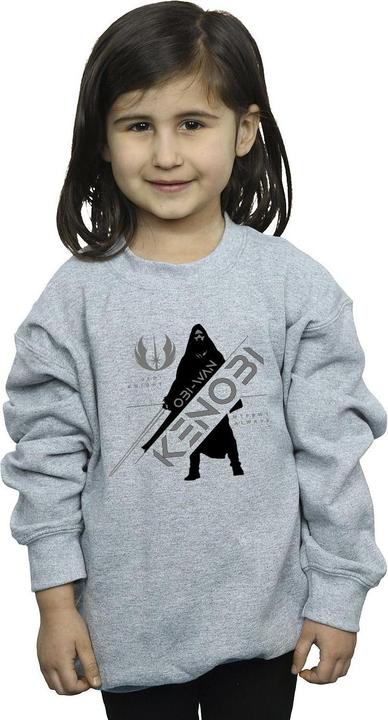 Immagine prodotto Star Wars Obi-Wan Kenobi Jedi Knight Felpa Ragazze (140, 146)
