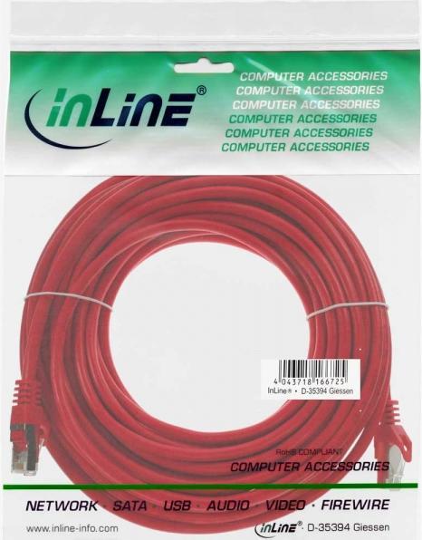 Actual product image InLine Patch cable (F/UTP, CAT5e, 10 m)