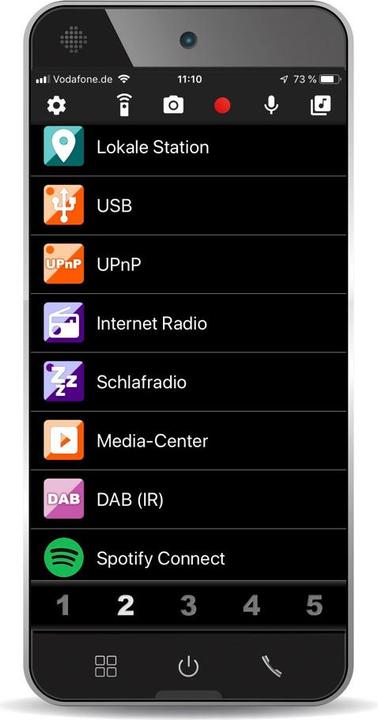 Immagine prodotto Albrecht DR 490 (Web radio, DAB, WiFi)