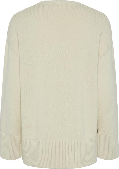 Produktbild Pieces Pcava Ls O-Neck Slit Knit Noos (XS)