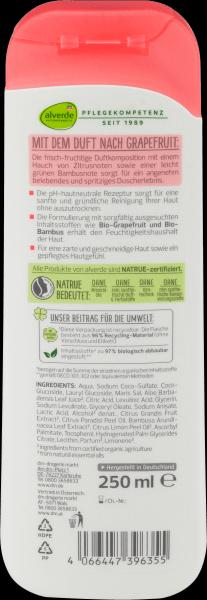 Image du produit dm alverde Gel douche Pamplemousse Bambou (250 ml)