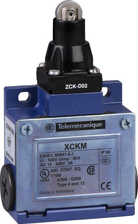 Actual product image TE Sensors Limit Switch with Roller Plunger 1NO+1NC