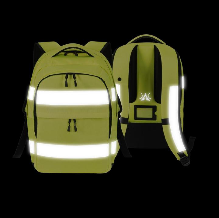 Produktbild Dicota Rucksack Hi-Vis 25 Liter - gelb (25 l)