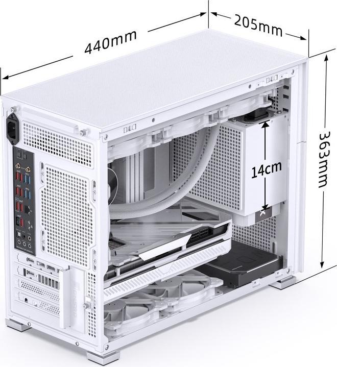 Actual product image Jonsbo D31 Mesh Screen (mATX, Mini-ITX, DTX)