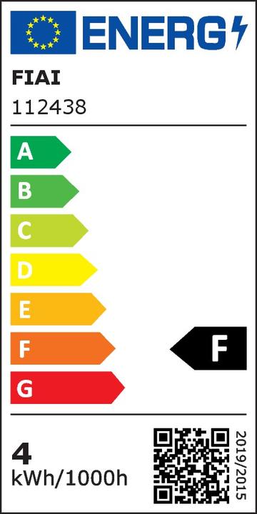 Etichetta energetica Isoled illuminanti (E14, 4 W, 350 lm, 1 x, E)