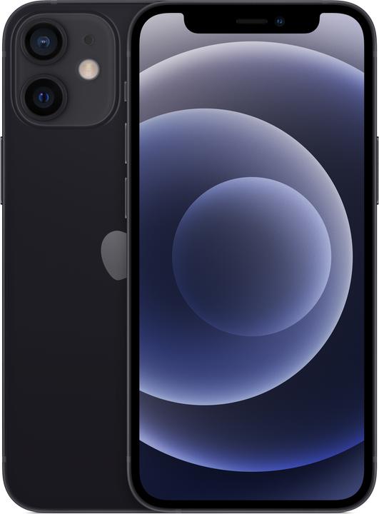 Apple iPhone 12 mini (256 Go, Noir, 5.40", SIM + eSIM, 12 Mpx, 5G)