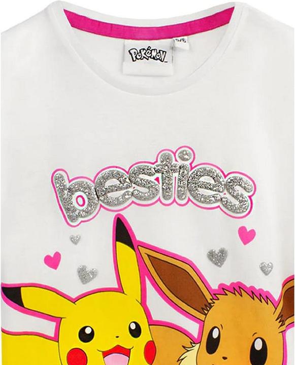 Image du produit Pokémon Pyjama long à volants pour filles Besties Pikachu & Eevee (116)