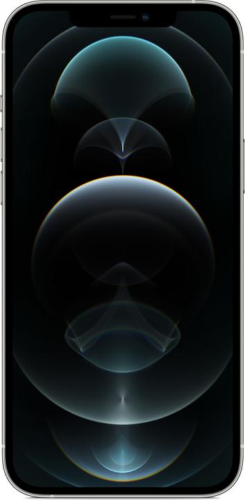 Produktbild Apple iPhone 12 Pro Max (128 GB, Silver, 6.70", SIM + eSIM, 12 Mpx, 5G)