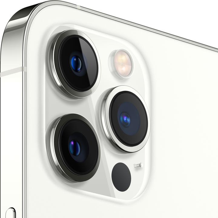 Produktbild Apple iPhone 12 Pro Max (128 GB, Silver, 6.70", SIM + eSIM, 12 Mpx, 5G)