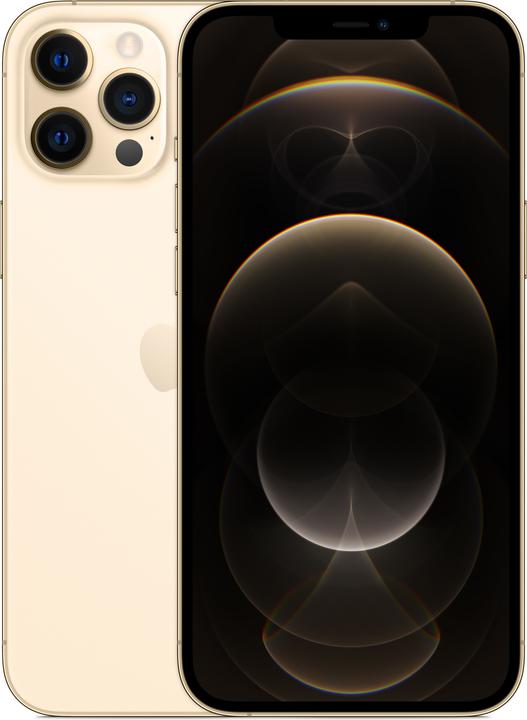 Produktbild Apple iPhone 12 Pro Max (128 GB, Gold, 6.70", SIM + eSIM, 12 Mpx, 5G)