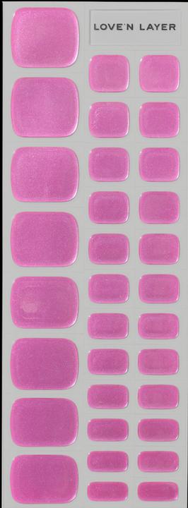 Actual product image Love'n Layer - Metallic Toe Dahlia Purple (Blond)