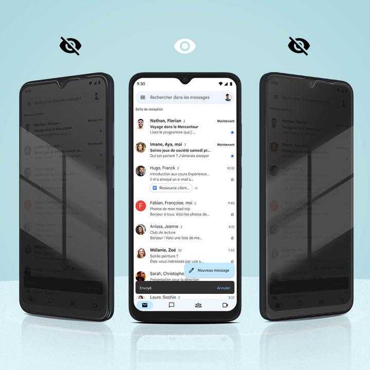 Immagine prodotto Avizar Protezione dello schermo in vetro privacy (1 Pezzo/i, Xiaomi Redmi 12C)