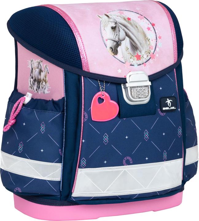 Produktbild Belmil CLASSY Schulrucksack 4-teiliges-Set Amazing Horses (19 l)