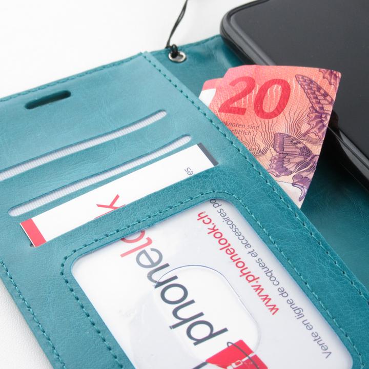 Produktbild PhoneLook Hülle Premium Flip Türkis (Samsung Galaxy S21 Ultra 5G)