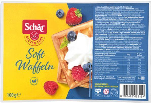 Actual product image Schär Soft waffles gluten free (1 pcs., 100 g)